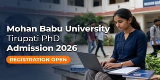 Mohan Babu University Tirupati PhD Admission 2026-27 Open at mbu.asia; Check Last Date to Apply